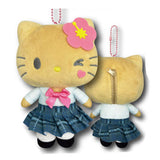 [三麗鷗]「Big Pouch Gal 2」Hello Kitty 棕色